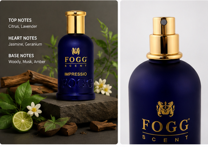 FOGG Impressio Eau De Parfum – 100ml